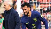 Nico González preocupa a la Selección argentina: salió lesionado en la goleada de Atlético de Madrid