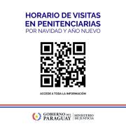 Justicia define régimen especial de visitas en cárceles por las fiestas