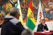 Presidente Paz invita a la población a un Diálogo Abierto sobre el DS 5503: será transmitido por Bolivia Televisión