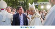 El gobernador Orrego, presente en la misa de Acción de Gracias por la Navidad