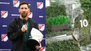 Los ridículos precios que cuesta comprar pasto pisado por Messi