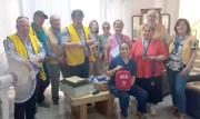 Club de Leones Realizó Entregas al Hogar de Ancianos