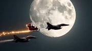 El curioso saludo navideño de la Fuerza Aérea hecho con IA que generó polémica