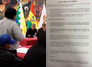 CONFEDERACIÓN DE CHOFERES SUSPENDE PARO TRAS FIRMAR ACUERDO CON EL GOBIERNO