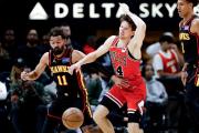 NBA: hubo más de 300 puntos en la victoria de los Bulls en Atlanta, y sin alargues