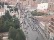 Mineros cooperativistas protestan en La Paz en rechazo del Decreto Supremo 5503