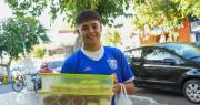 Campeón el domingo, vendedor ambulante de lunes a sábado: la historia de Juan Pablo, el pibe de Unión que no descansa