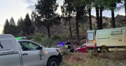 Tragedia en Bariloche: dos jubilados murieron tras caer con el auto por un barranco