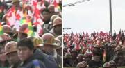 Miles de mineros cooperativistas marchan a La Paz en “defensa” de la subvención; la COB también se movilizará