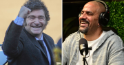 Javier Milei definió a Juan Sebastián Verón como “el elegido” y lo llenó de elogios