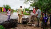 El municipio refuerza los trabajos de mantenimiento de desagües pluviales