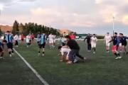 Escándalo en Comodoro Rivadavia: la final de Reserva terminó en una batalla campal