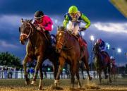 Hit Parade en final dramático sobrevivió a un objection para tomar los primeros puntos rumbo al Kentucky Oaks