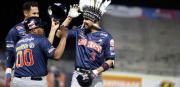 Caribes aplastó a Bravos y completó barrida en Porlamar