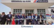 Orrego inauguró una nueva subcomisaría en San Martín