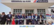 Orrego inauguró una nueva subcomisaría en Villa San Isidro