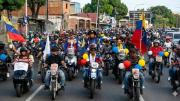 Caravana motorizada recorre Caracas como medida de protesta contra el “Pirata Mayor del Caribe