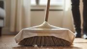 Colocar una toalla en la escoba: por qué recomiendan hacerlo y para qué sirve