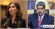Kristi Noem, secretaria de Seguridad Nacional de EEUU: Maduro debe irse