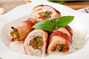 Rollos de pollo rellenos de vegetales: receta práctica y nutritiva para preparar en casa