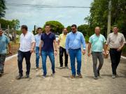 Inauguran cuatro tramos de empedrado en Juan E. O’Leary