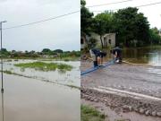 Más de 600 familias afectadas por el temporal más fuerte de los últimos años en Corrientes