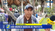 Central Obrera de Tarija anuncia marcha contra el Decreto 5503