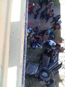 Un muerto y dos heridos dejó trágico accidente en la ARC