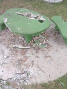 Lamentables Destrozos en la Isla