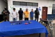 Operativo policial en Guayas deja tres presuntos integrantes de Los Choneros capturados
