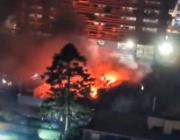 Incendio en un hostel en Punta del Este: llamas empezaron en depósito y alcanzaron cuartos