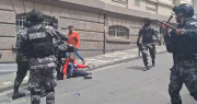 Videos: Así fue el enfrentamiento entre la Policía y marcha de la COB en La Paz