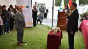 Gustavo Ávila jura como nuevo presidente del Tribunal Supremo Electoral de Bolivia