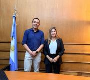 Intendentes de Río Negro y La Pampa se reunieron con Diego Santilli por el reclamo de la Ruta 151