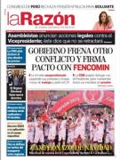 Portadas de los periódicos de Bolivia del martes 23 de diciembre del 2025