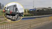 Chofer del Metropolitano murió en plena ruta tras sufrir descompensación: bus fuera de control se despistó en Chorrillos