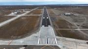 Inauguran la nueva pista del aeropuerto de Río Gallegos