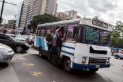 Paro técnico del transporte público reduce la movilidad en Caracas este 23 de diciembre