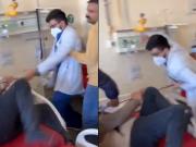 Suspendieron a un médico por atacar brutalmente a un paciente que esperaba ser atendido