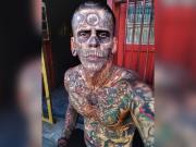 El hombre más tatuado de Brasil mostró su nuevo rostro y explicó por qué nadie lo reconoce