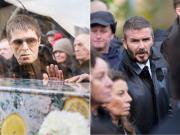 Liam Gallagher y David Beckham, juntos para despedir a un amigo: la foto imposible en Manchester