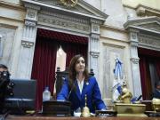 Villarruel advirtió que el Senado quedó “en rojo” por el congelamiento del presupuesto