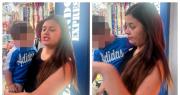 Revuelo en la Peatonal por supuestas mecheras que habrían estado robando con un bebé en brazos