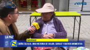 Doña Eulalia, 87 años de coraje y vida en las calles de La Paz