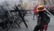 Sindicatos bolivianos se enfrentaron con la Policía