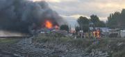 Incendio afectó dependencias de ex pesquera en el sector sur de Punta Arenas