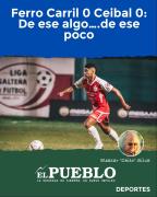 Ferro Carril 0 Ceibal 0: De ese algo….de ese poco ‣ Eleazar José Silva