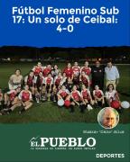 Fútbol Femenino Sub 17: Un solo de Ceibal: 4-0 ‣ Eleazar José Silva