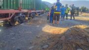 Tragedia en San Felipe: Mujer muere atropellada por tren de carga