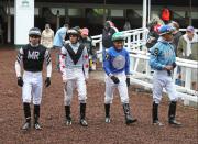 ¡Hazaña a la vista! Jinete venezolano está muy cerca de emular a dos jockeys miembros Salón de la Fama en Estados Unidos